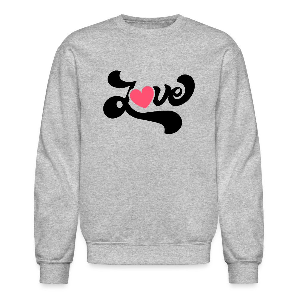 Love Sweatshirt - heather gray