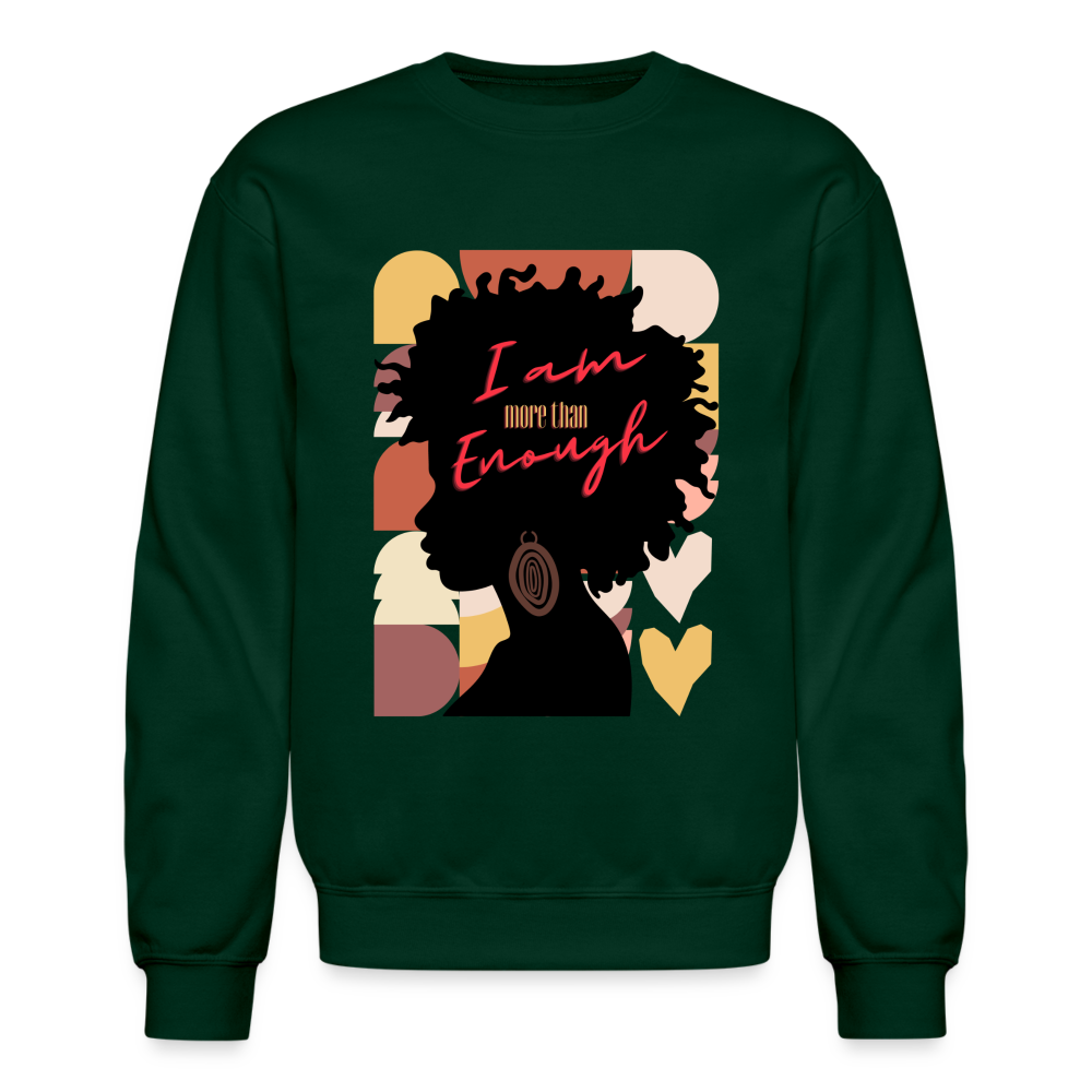 More than Enough Sweatshirt 1 - forest green